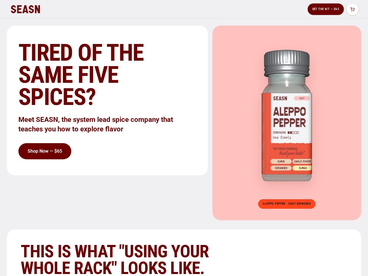 SEASN homepage